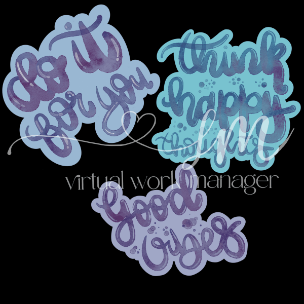 Inspired Watercolours Stickers