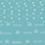 Teal Digital Paper