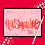 AllShades Thin  | Perfect for Lettering & Calligraphy Art