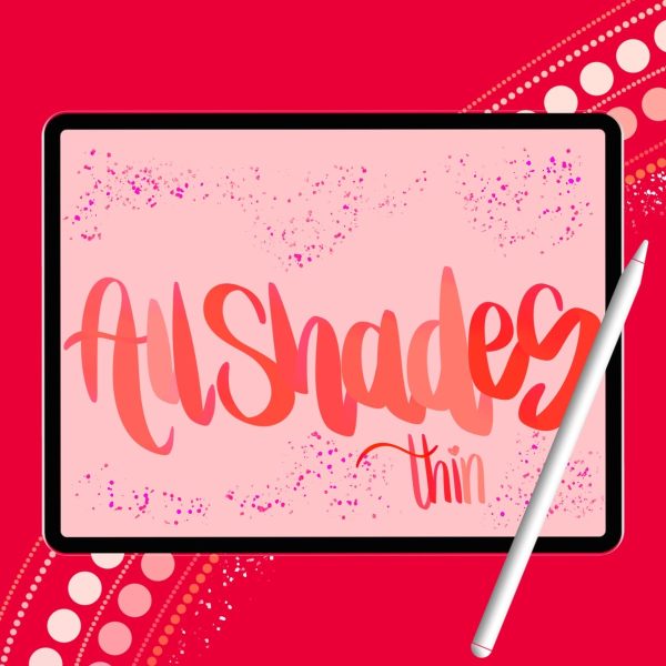 AllShades Thin  | Perfect for Lettering & Calligraphy Art