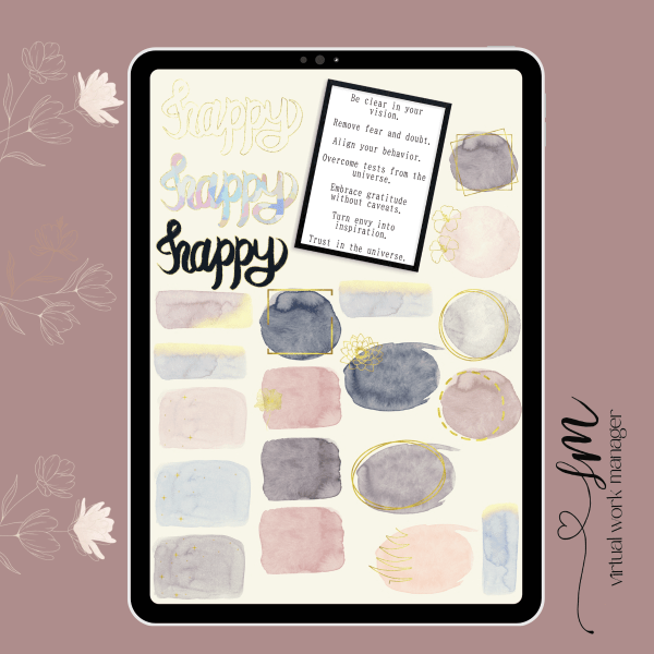 BUJO Stickers Set 1