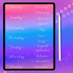 Lux Aesthetic Journal Elements | Digital Stickers
