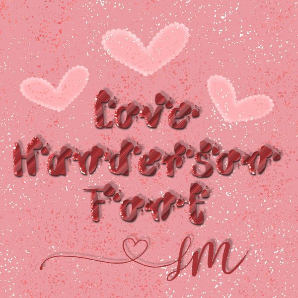 Love Handerson Handwritten Font 1 Love Handerson Handwritten Font