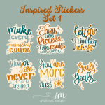 Inspired Stickers Set 1