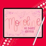 Monoline AllShades Dotted | Perfect for Lettering & Calligraphy Art