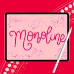 Monoline Pen | Perfect for Lettering & Calligraphy Art