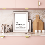 Not So Sarcastic Quote Art Print