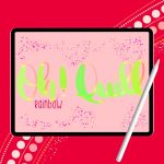 Oh Quill Rainbow  | Perfect for Lettering & Calligraphy Art