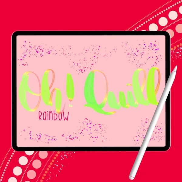 Oh Quill Rainbow  | Perfect for Lettering & Calligraphy Art