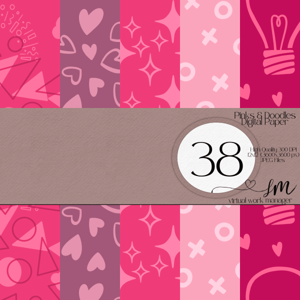 Pink Digital Paper