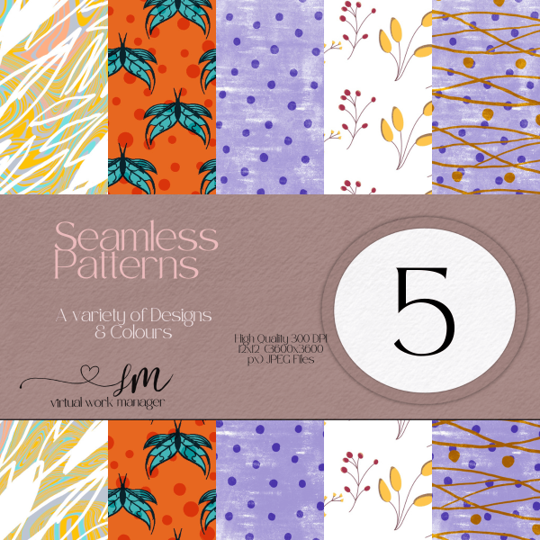Premium Seamless Pattern Designs 1 Premium Seamless Pattern Designs