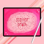 Scatter Brush | Perfect for Lettering & Calligraphy Art