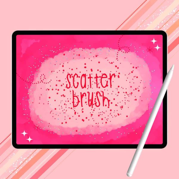 Scatter Brush | Perfect for Lettering & Calligraphy Art 1 Scatter Brush | Perfect for Lettering & Calligraphy Art