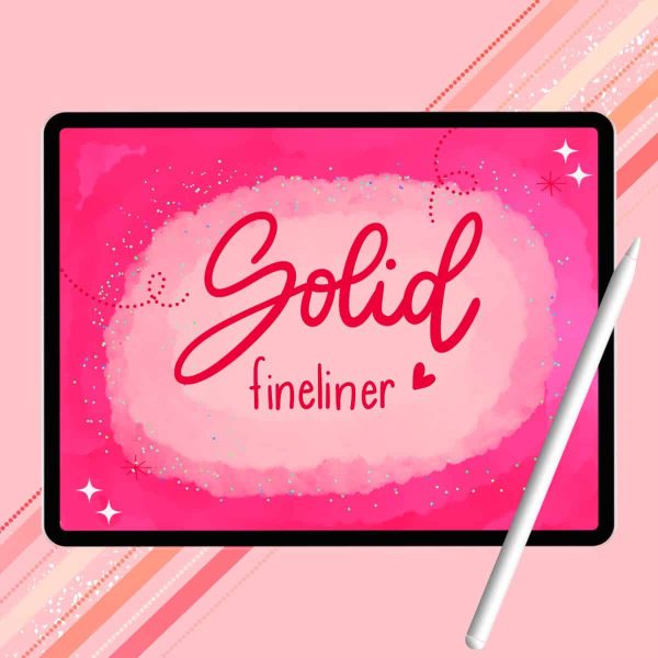 Solid Fineliner | Perfect for Lettering & Calligraphy Art 1 Solid Fineliner | Perfect for Lettering & Calligraphy Art