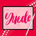 Suede Brush  | Perfect for Lettering & Calligraphy Art