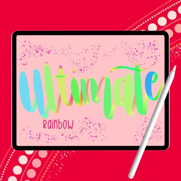 Ultimate Rainbow | Perfect for Lettering & Calligraphy Art 1 Ultimate Rainbow | Perfect for Lettering & Calligraphy Art