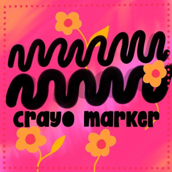 CrayoMarker Lettering Brush