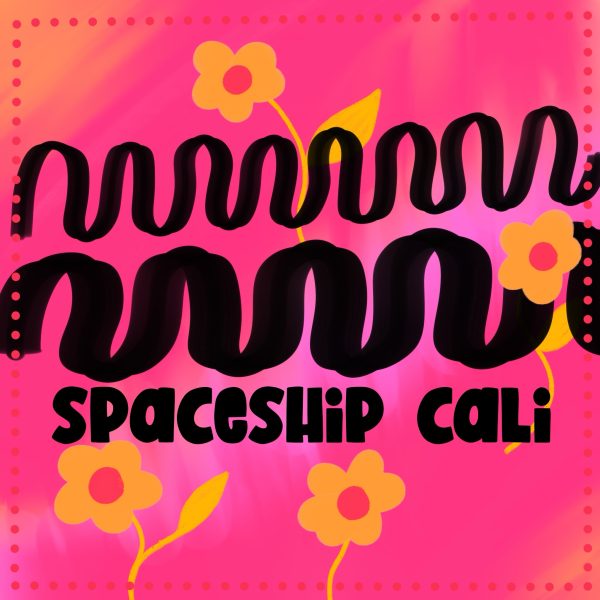 Spaceship Cali Lettering Brush