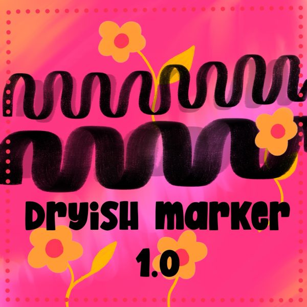 Dryish Marker01 Lettering Brush 2 Dryish Marker01 Lettering Brush