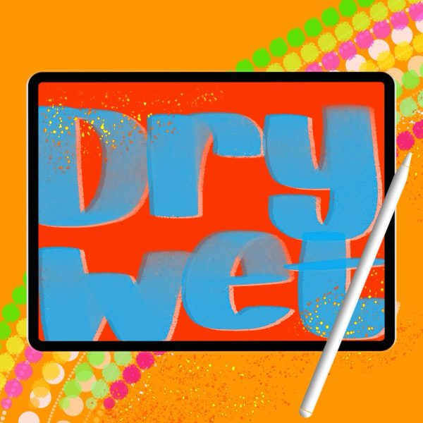 Dry ButWet Lettering Brush