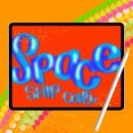 Spaceship Cali Lettering Brush