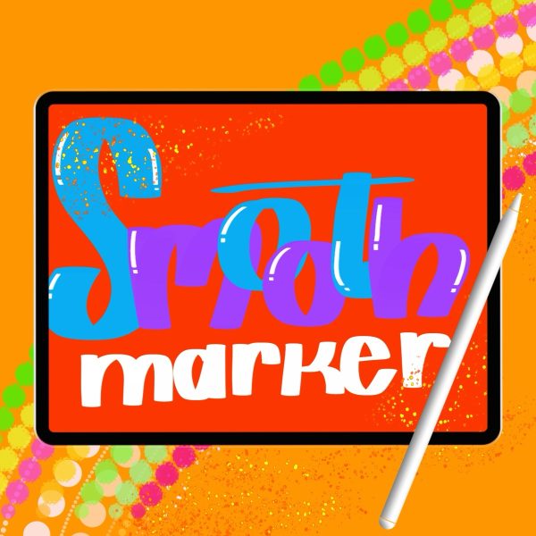 Smooth Marker Lettering Brush